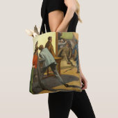 Vintage Comic Book Hoesje Draagtas (Dichtbij)