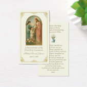 Vintage Communion Catholic Remembrance Holy Card (Bureau)