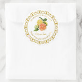 Vintage confiture mixte d'agrumes maison Étiquette (Sac)