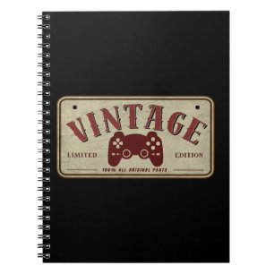 Vintage Controller Limited Edition Originele Onder Notitieboek