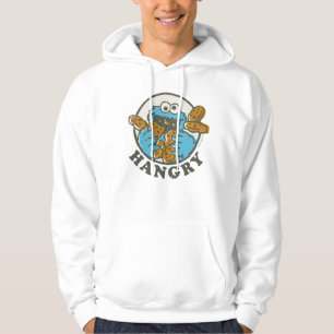 Vintage Cookie Monster   Hangry Hoodie