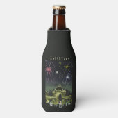 Vintage Copenhague Danemark glacière bouteille per (Bottle Devant)