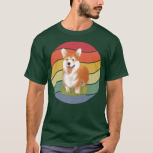 Vintage Corgi Dog1363 T-shirt