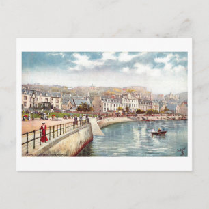 Vintage Corran Esplanade in Oban, Schotland Briefkaart