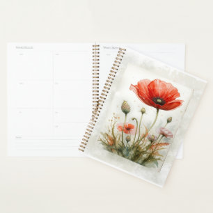 Vintage Cottagecore Pays Art Rouge Populaire Fleur