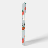 Vintage Cottagecore Strawberry Pattern Case-Mate iPhone Case (Achterkant / Rechts)