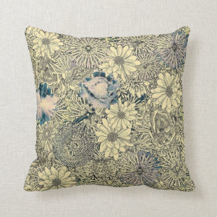 Vintage Coussin Floral