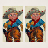 Vintage Cowboy (Devant & derrière)