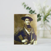 Vintage Cowboy 17 Briefkaart (Staand voorkant)