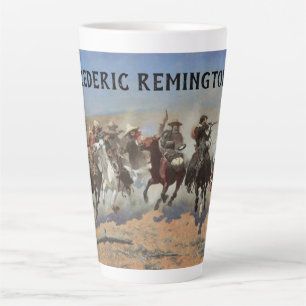 Vintage Cowboys, A Dash For Timber van Remington Latte Mok