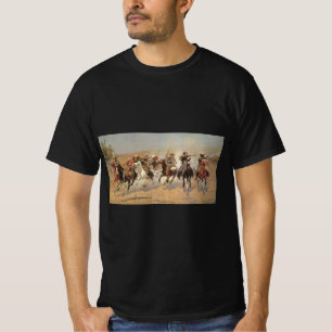 Vintage Cowboys, A Dash For Timber van Remington T-shirt