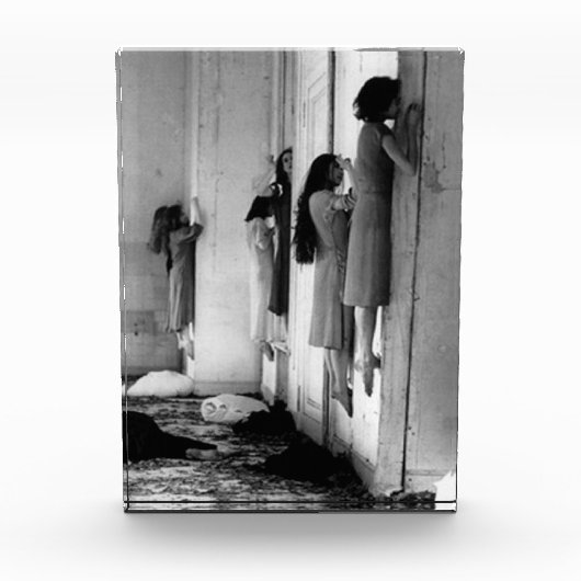 Vintage Creepy heeft Briefkaart Fotoblokken (Voorkant)