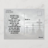 Vintage Crow & Autumn Leaves Halloween Invitation (Dos)