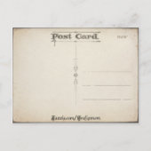 Vintage Cupids Valentijn Briefkaart (Achterkant)