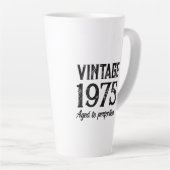 Vintage Custom Birthday Gift Mug (Angle droit)