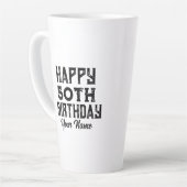 Vintage Custom Birthday Gift Mug (Angle gauche)