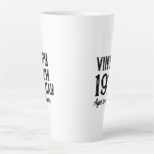 Vintage Custom Birthday Gift Mug (Devant)