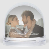 Vintage Custom Faded Photo & Text Christmas (Arrière)