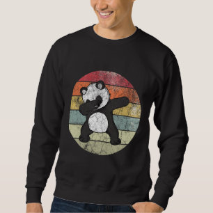 Vintage Dabbing Panda   Trui