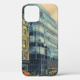 Vintage Daily Express Building aan Fleet Street iPhone 12 Hoesje
