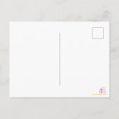 Vintage Daisy Liefde Briefkaart (Achterkant)