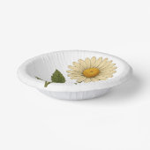 Vintage Daisy Papieren Kommen (Gebogen)