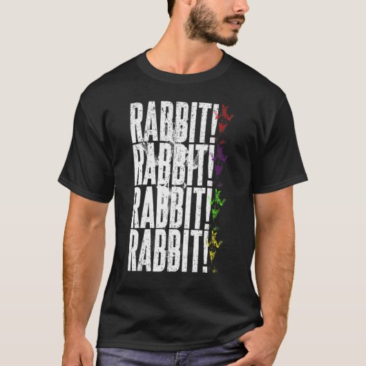 Vintage Daisy Rabbit T-shirt (Voorkant)