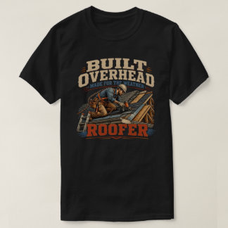 Vintage Dakdekker Dakdekkersbedrijf Ambachtelijke T-shirt