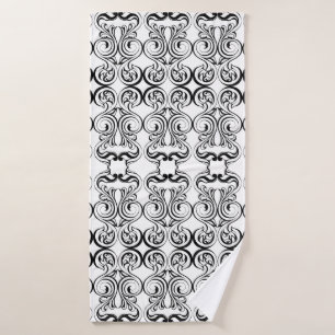 Vintage damassé vintage ornement baroque. Partie r