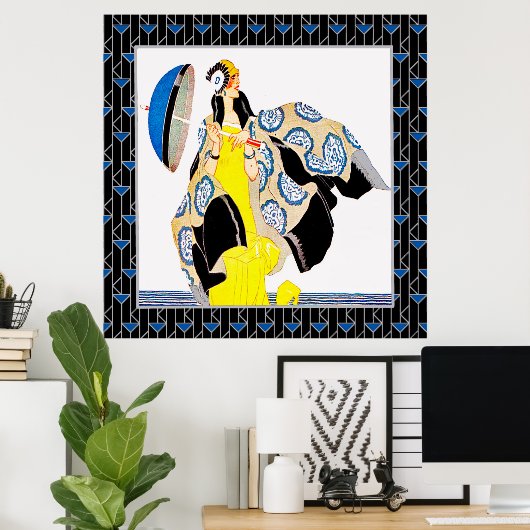 Vintage dame Déco (Bureau à domicile)