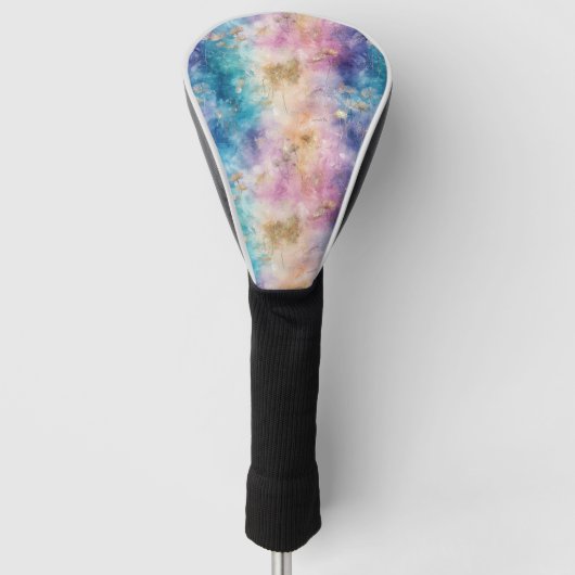 Vintage Dandelion Abstract Pattern (2) Golfheadcover (Voorkant)