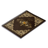 Vintage Dark Academia Carnet de couverture de livr (Côté gauche)