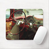 Vintage dashboard muismat (Met muis)