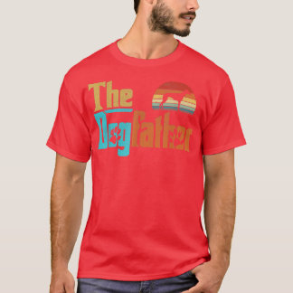 Vintage De eigenaar van de Dogfather Greyhound Dog T-shirt