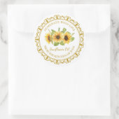 Vintage de l'huile de tournesol maison Étiquette l (Sac)