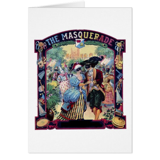 Vintage - De Masquerade, (Voorkant)