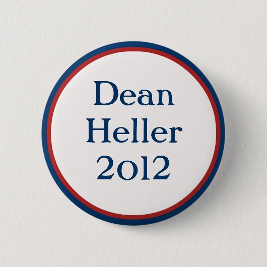 Vintage Dean Heller Button (Voorkant)