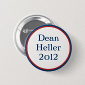 Vintage Dean Heller Button (Voorkant /achterkant)