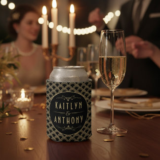 Vintage Deco Gatsby Wedding Collectie 1920 Blikjeskoeler