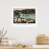 Vintage Delaware Park Poster (Keuken)