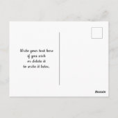 Vintage depuis 1970 écouteurs Invitation (Dos)