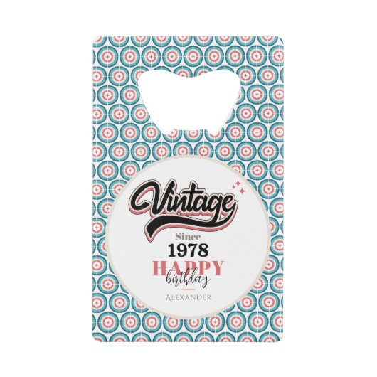 Vintage depuis - 1978 (Devant)