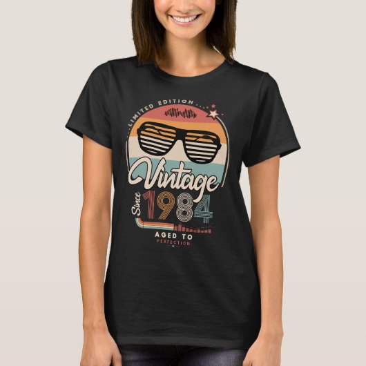 Vintage depuis le T-shirt 1984 (Devant)