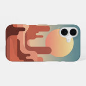 Vintage Desert Rock iPhone 16 Hoesje (Achterkant horizontaal)
