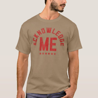 Vintage Design Erkent Mij Sportcompetitie T-shirt