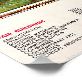 Vintage Detailed New York Map Poster (Coin)