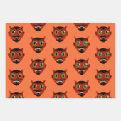 Vintage Devil Inpakpapier Vel (Voorkant)