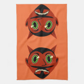 Vintage Devil Theedoek (Verticaal)