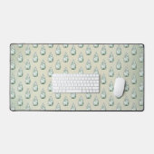 Vintage diamant turquoise strass victorien (Clavier et souris)