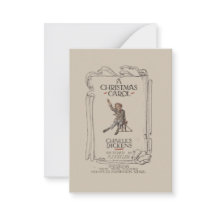 Vintage Dickens A Christmas Carol Platte Geschenkk